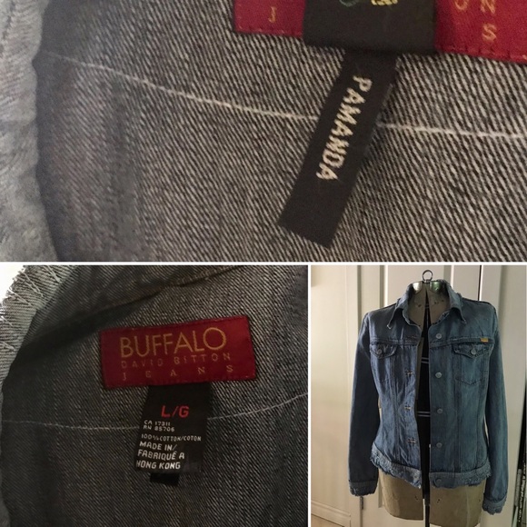 Buffalo David Bitton Jean Jacket Soft Washed Denim - Picture 12 of 12